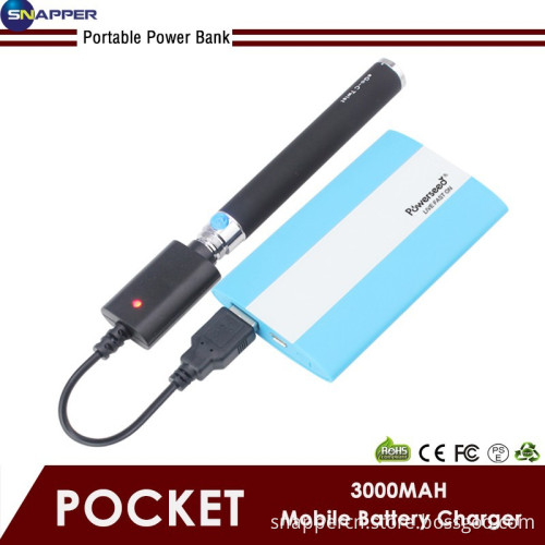 2017 Fashion Lipstick Power Bank 3000mAh Portable Charger For mobile phone